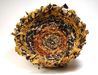 Rings of Mud Cloth Fiber Art